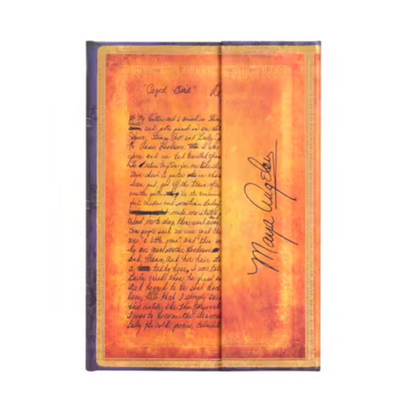 Paperblanks Journal - Angelou, I Know Why the Caged Bird Sings Midi Lined