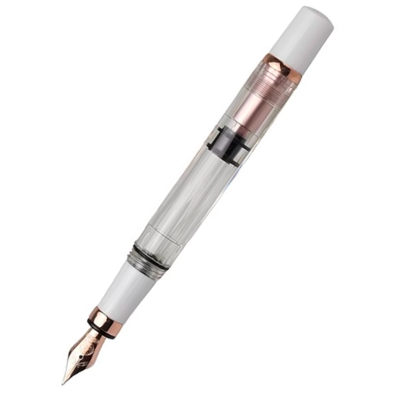 TWSBI Diamond 580 Fountain Pen - White RoseGold II - F
