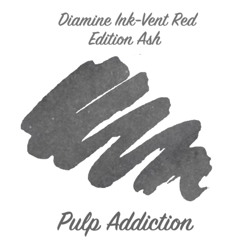 Diamine Ink-Vent Red Edition - Ash - 2ml Sample