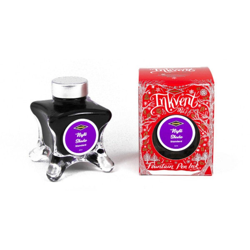 Diamine Red Edition Ink Bottle - Night Shade - 50ml