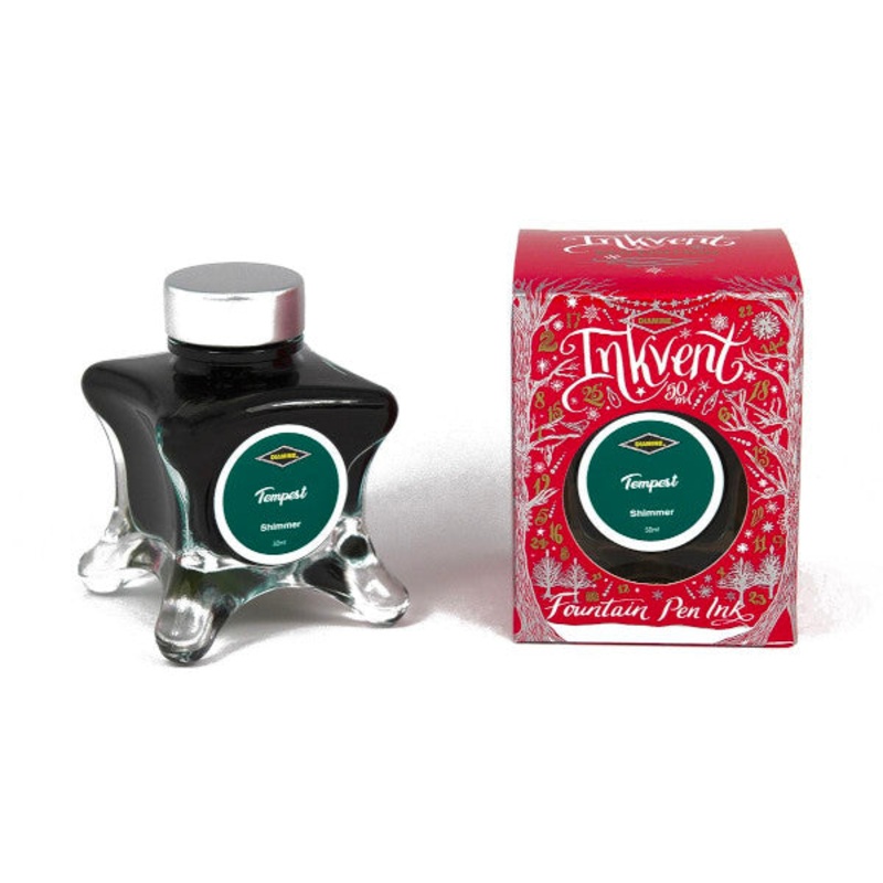 Diamine Red Edition Ink Bottle - Tempest - Shimmer - 50ml