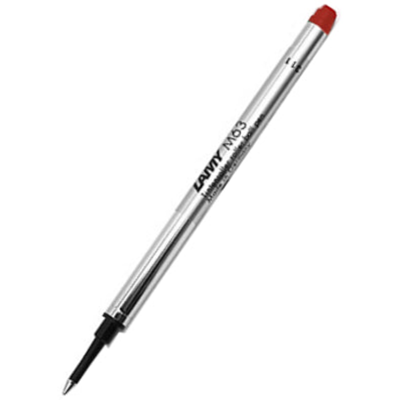 Lamy M63 Rollerball Refill, Medium Red