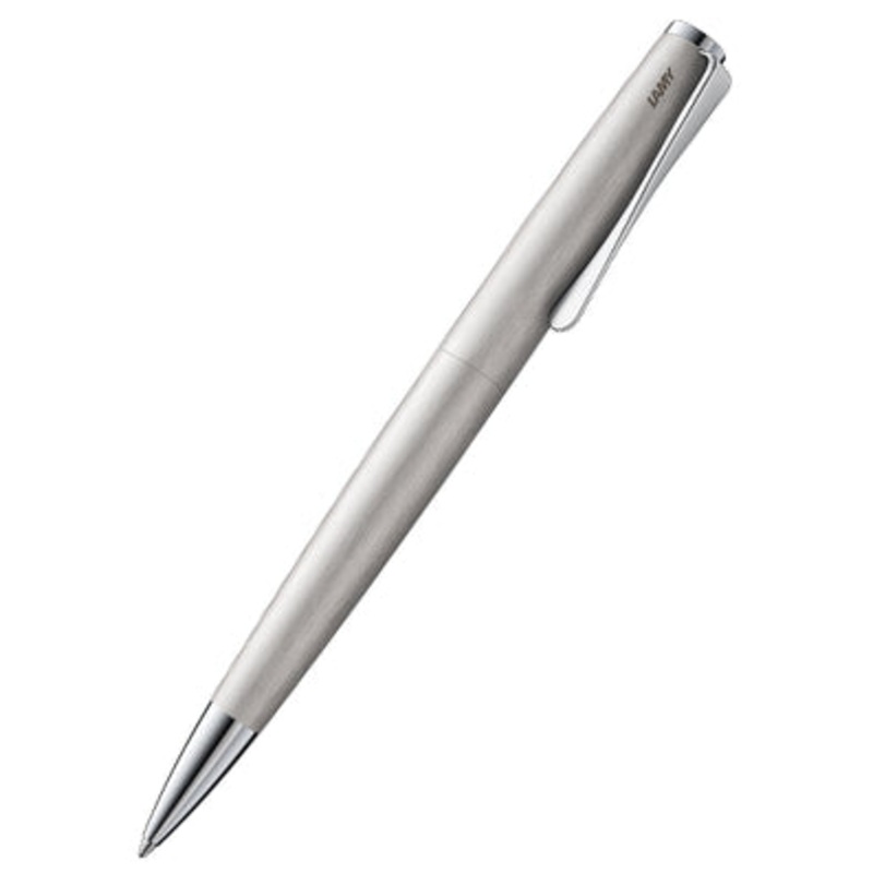 Lamy Studio Ballpoint Pen -  Brushed Stainless Steel