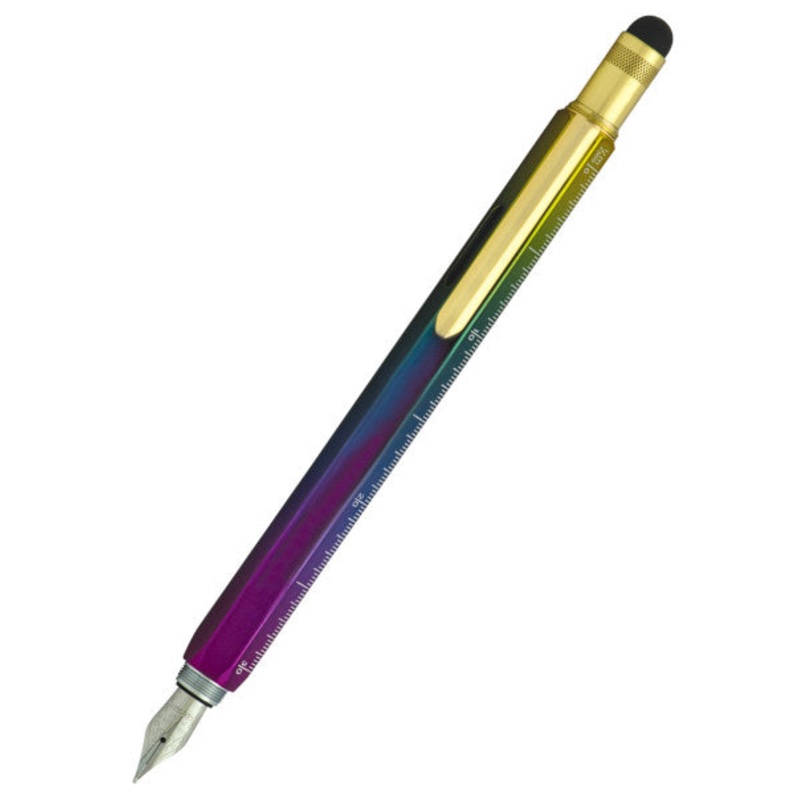 Monteverde Rainbow Touch Screen Stylus Tool Fountain Pen - M