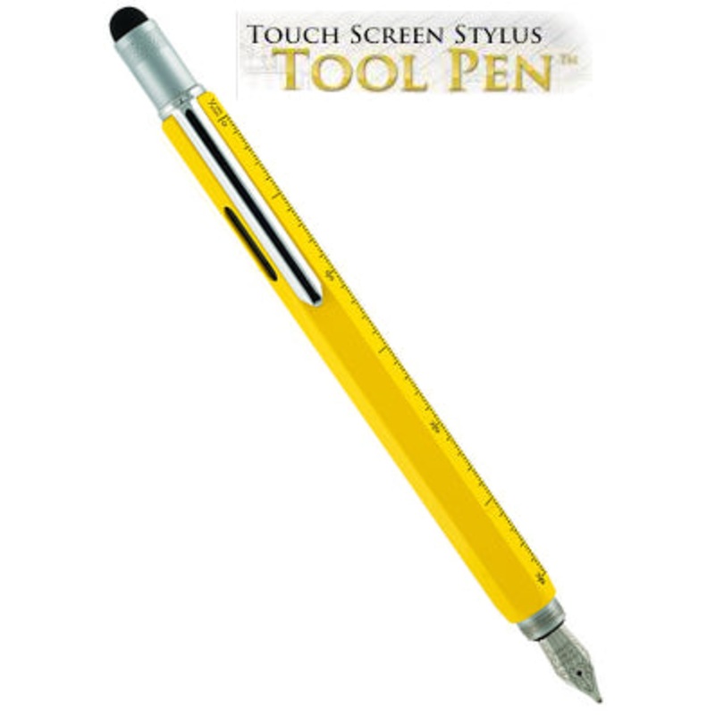 Monteverde Yellow Touch Screen Stylus Tool Fountain Pen