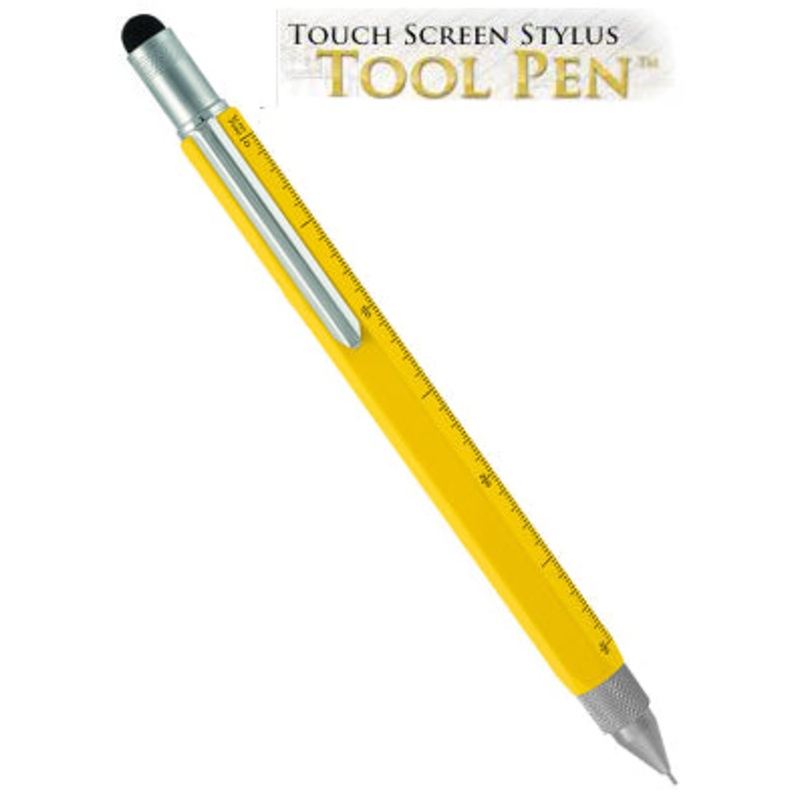 Monteverde Yellow Touch Screen Stylus Tool Pencil