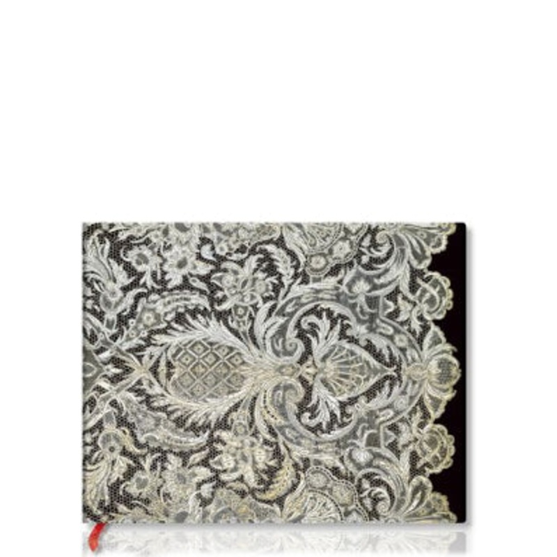 Paperblanks Lace Allure Ivory Veil Unlined Guest Book