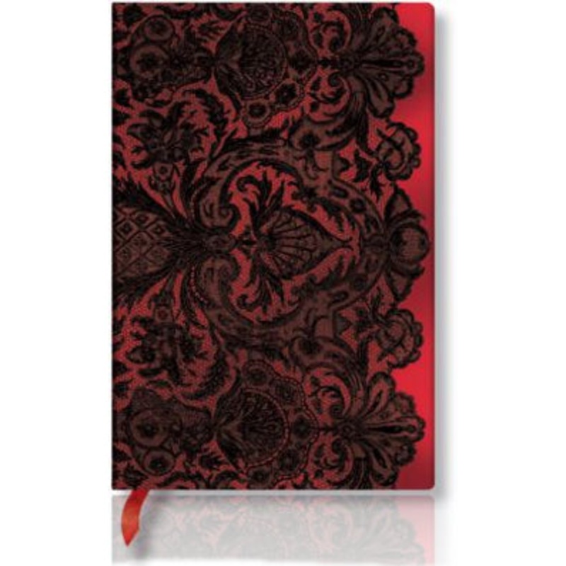 Paperblanks Lace Allure Rouge Boudoir Mini Lined Journal