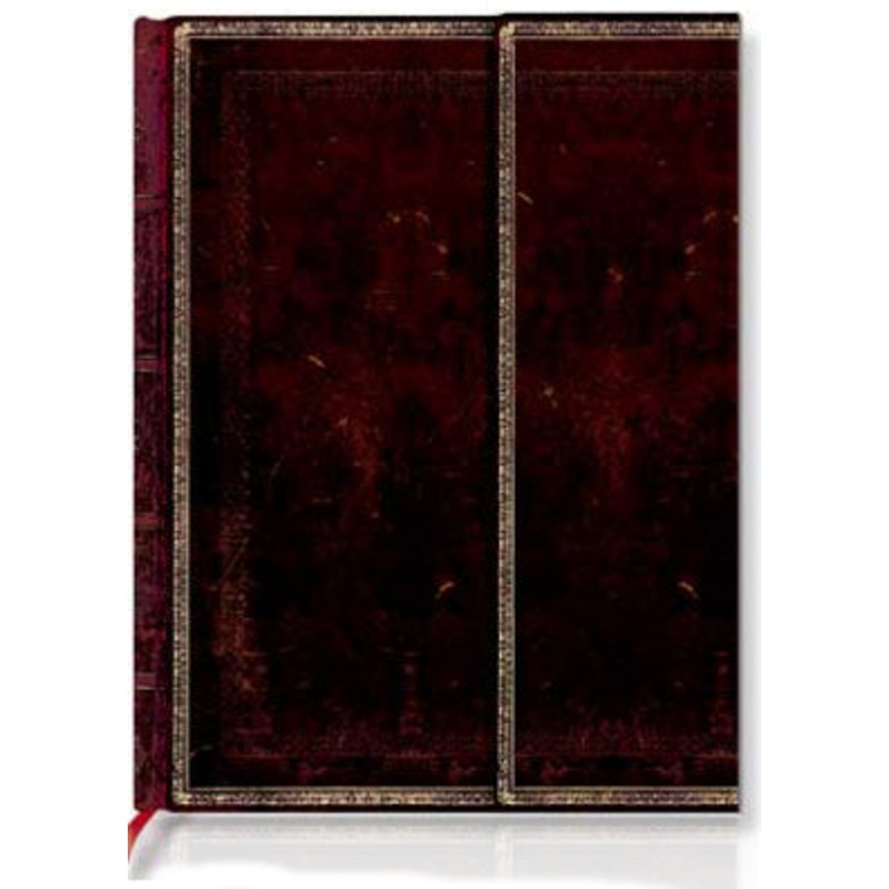 Paperblanks Old Leather Black Moroccan Grande Unlined Journal