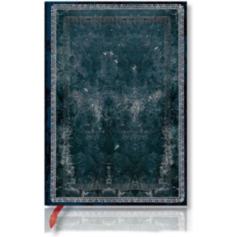 Paperblanks Old Leather Classics Midnight Steel Midi Lined Journal