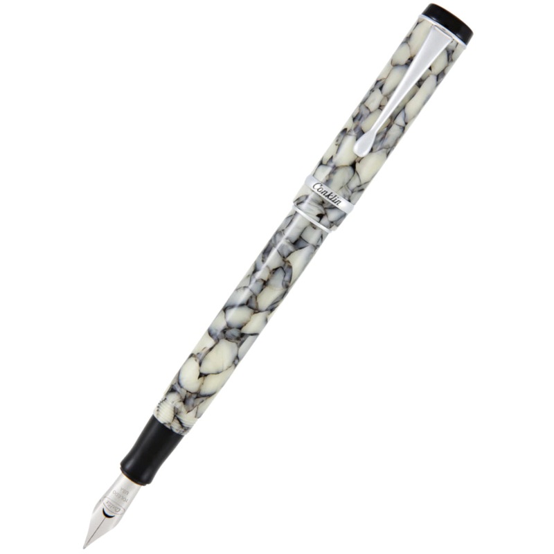 Conklin Duragraph Fountain Pen - Cracked Ice