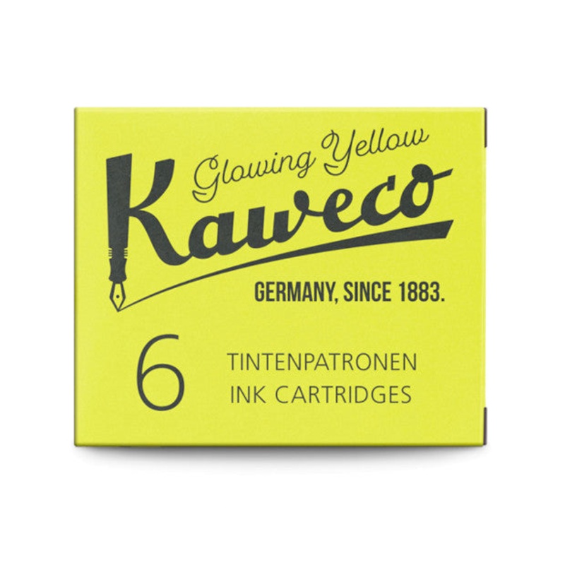 Kaweco Ink Cartridges - Highlighter Yellow