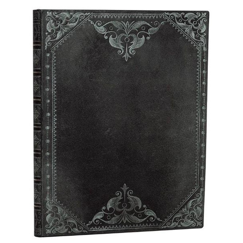Paperblanks Midnight Rebel Bold FLEXI Midi Blank Notebook - 240 Pages