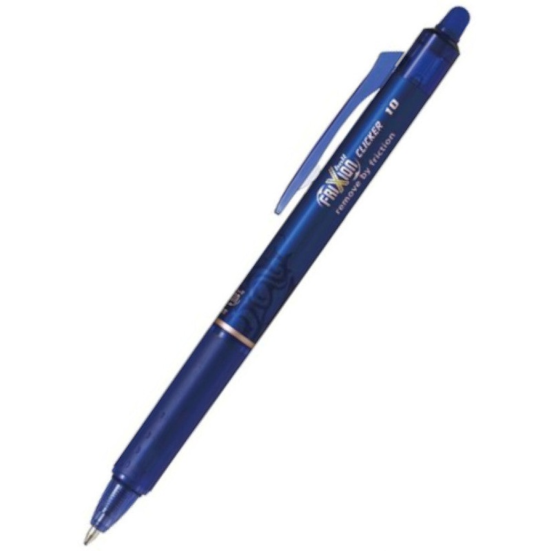 Pilot FriXion Clicker Rollerball - 1.0mm Blue Bleu