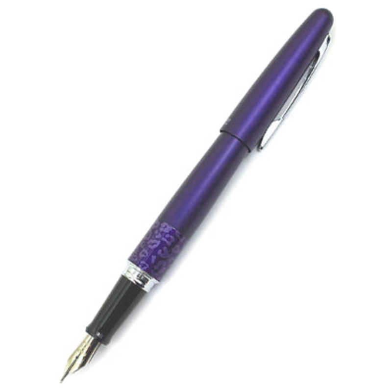 Pilot Metropolitan MR2 Violet Leopard Fine Fountain Pen