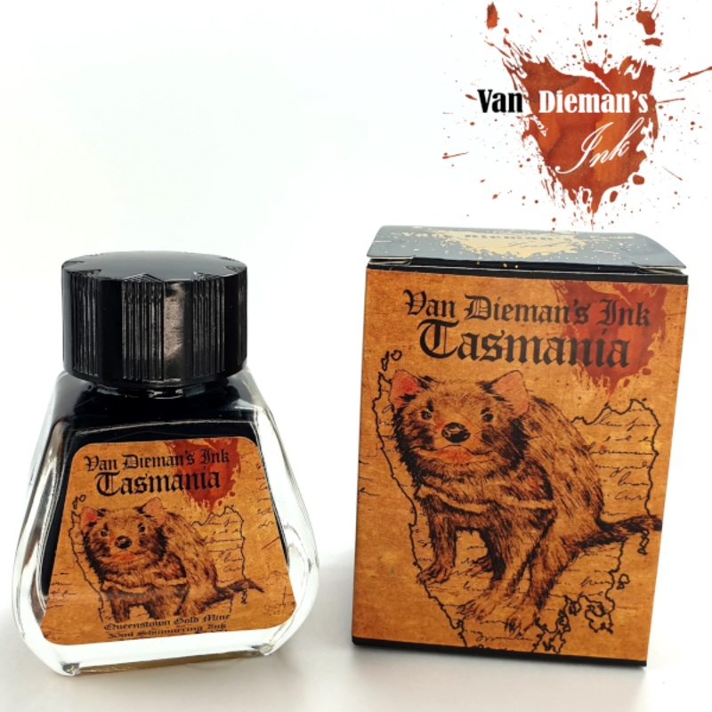 Van Dieman's Tasmania - Queenstown Gold Mine - 30ml Ink - Shimmering