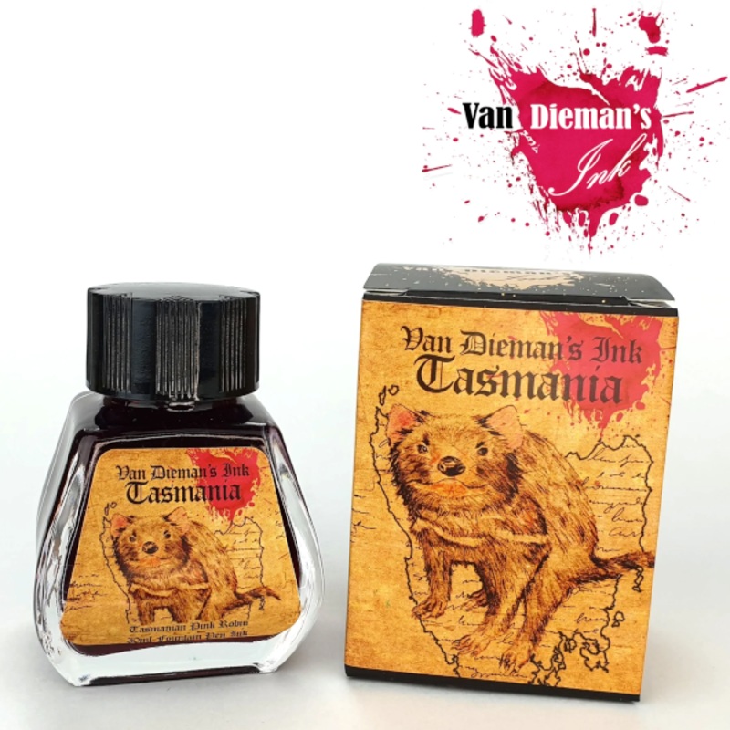 Van Dieman's Tasmania - Tasmanian Pink Robin - 30ml Ink