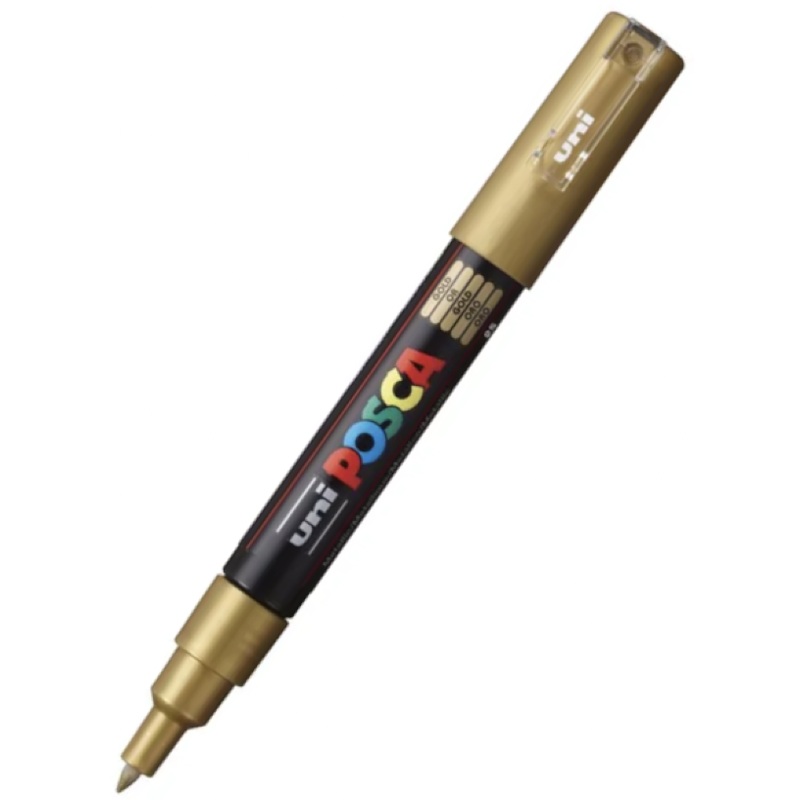 POSCA PC 1M Paint Marker Gold