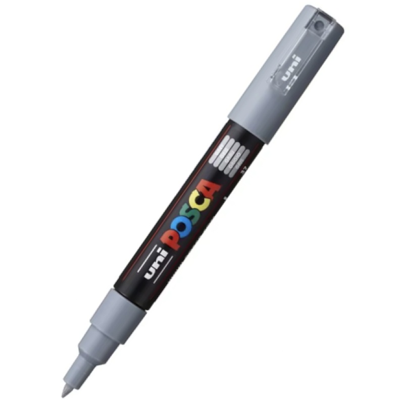 POSCA PC 1M Paint Marker Grey