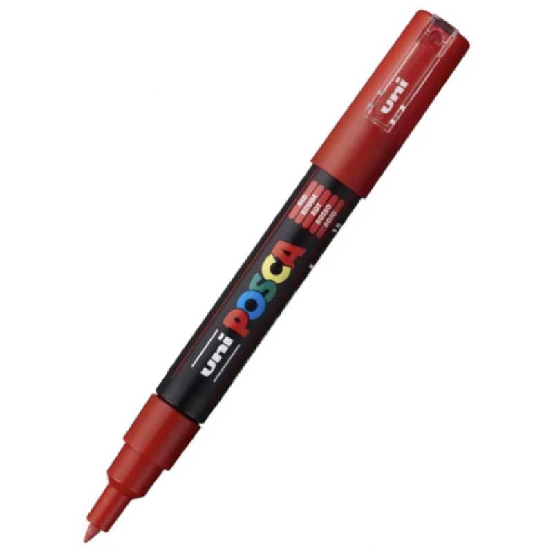 POSCA PC 1M Paint Marker Red