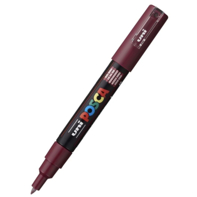 POSCA PC 1M Paint Marker Red Wine