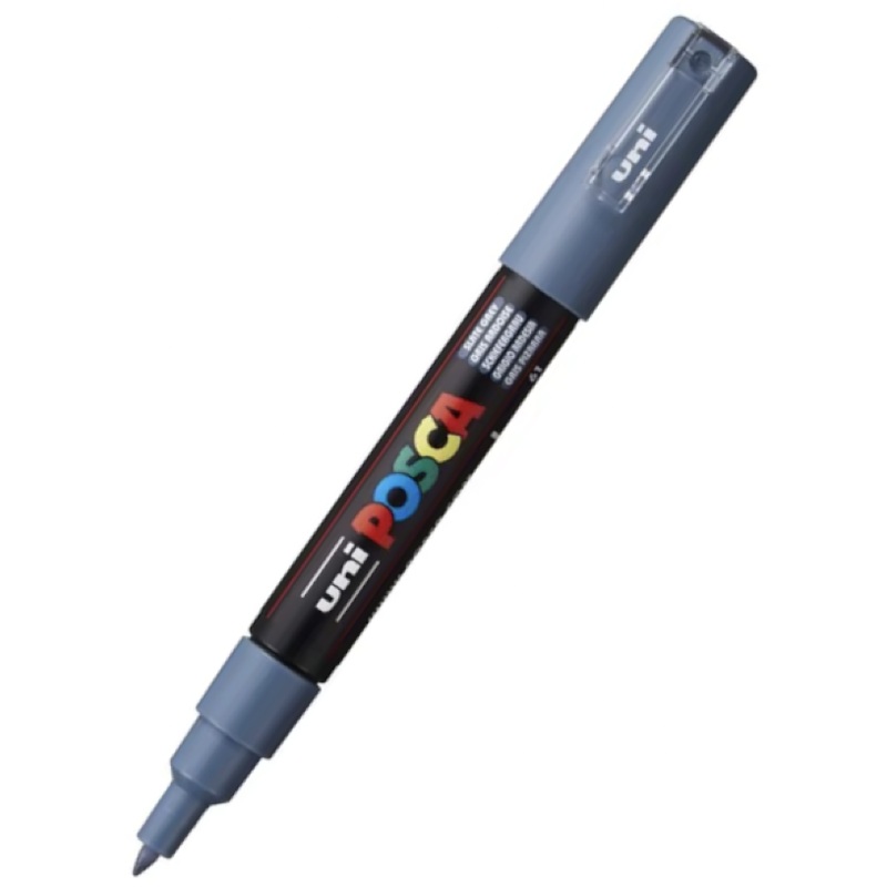 POSCA PC 1M Paint Marker Slate Grey