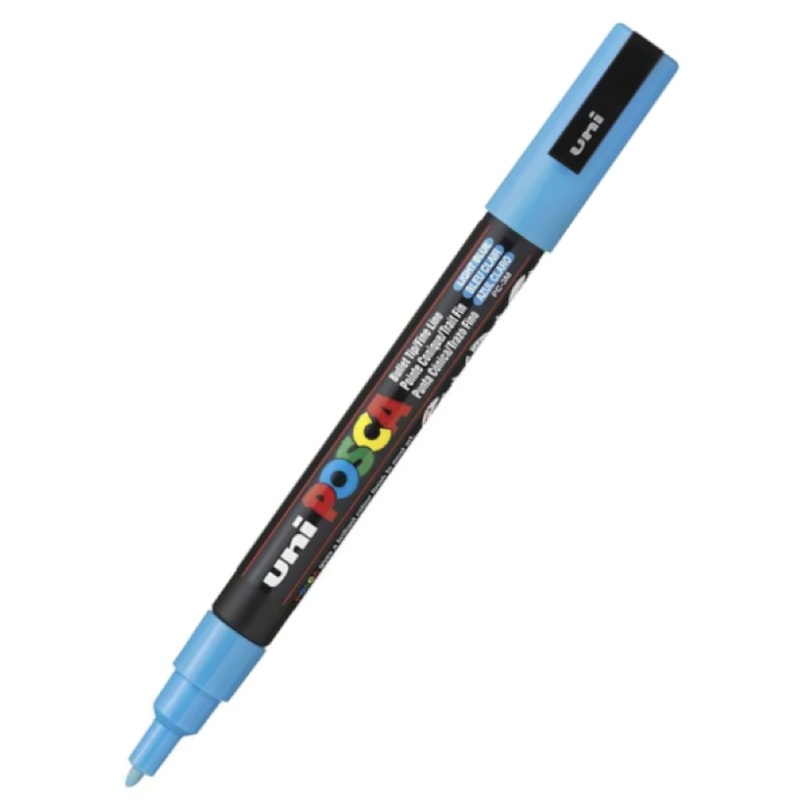 POSCA PC 3M Paint Marker Light Blue