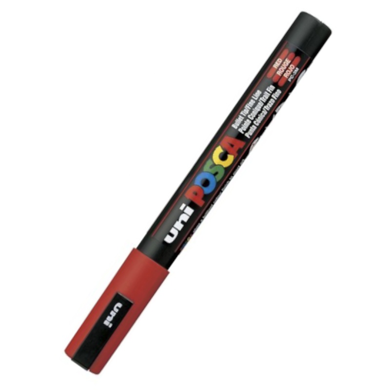 POSCA PC 3M Paint Marker Red