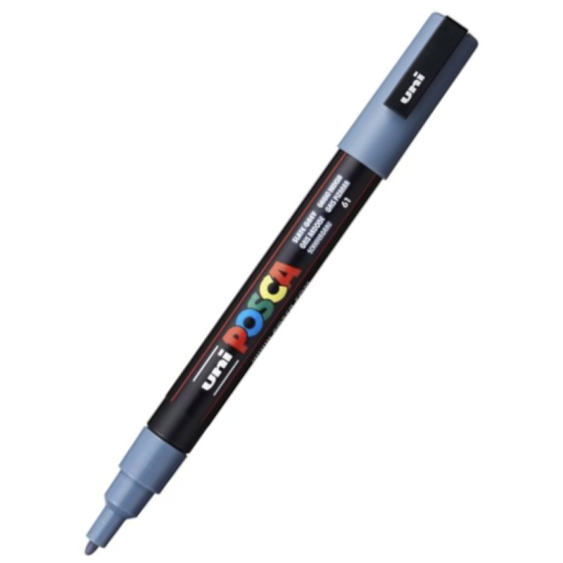 POSCA PC 3M Paint Marker Slate Grey
