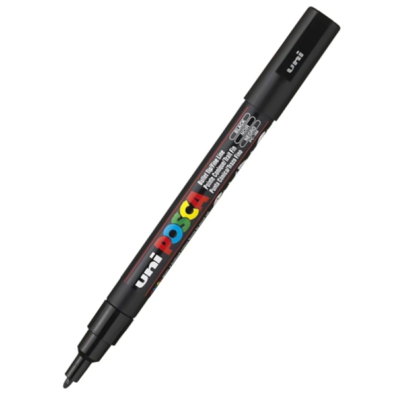 POSCA PC 3M Paint Markers Black