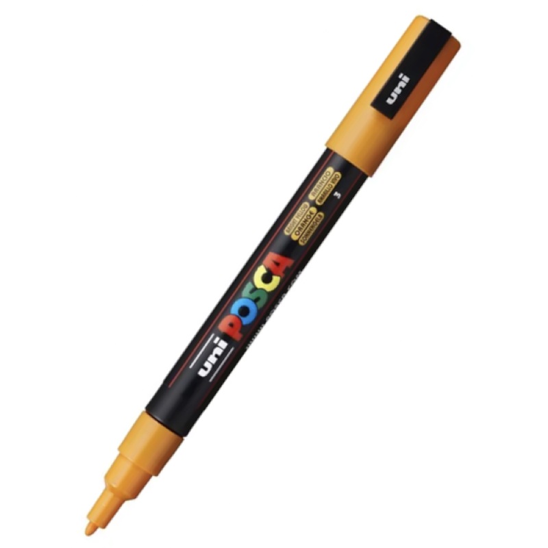 POSCA PC 3M Paint Markers Bright Yellow