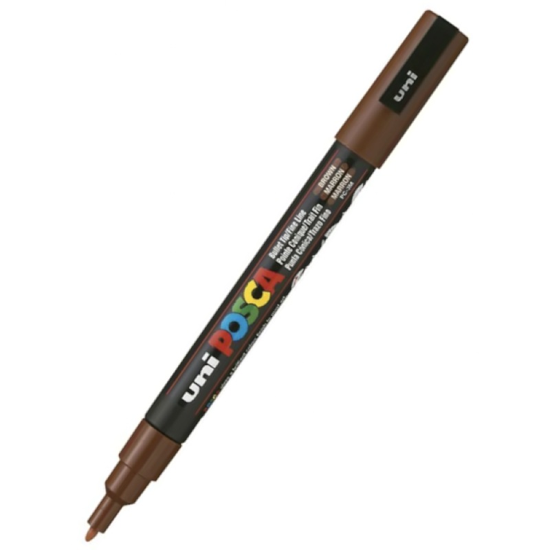 POSCA PC 3M Paint Markers Brown