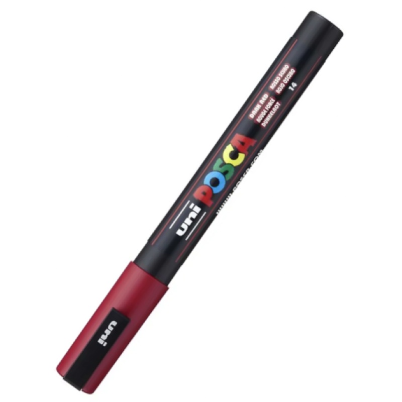 POSCA PC 3M Paint Markers Dark Red
