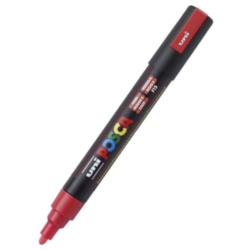 POSCA PC 5M Paint Marker Fluro Red