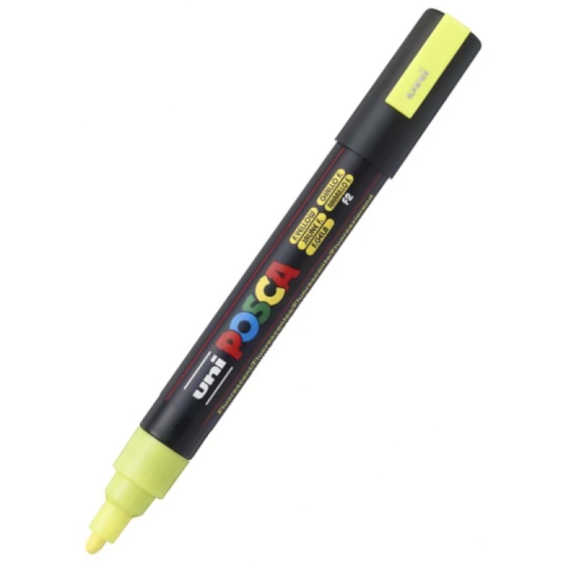 POSCA PC 5M Paint Marker Fluro Yellow
