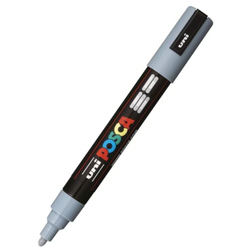 POSCA PC 5M Paint Marker Grey