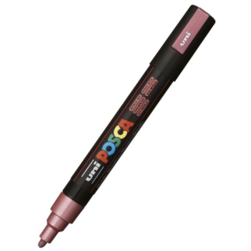 POSCA PC 5M Paint Marker Metallic Red