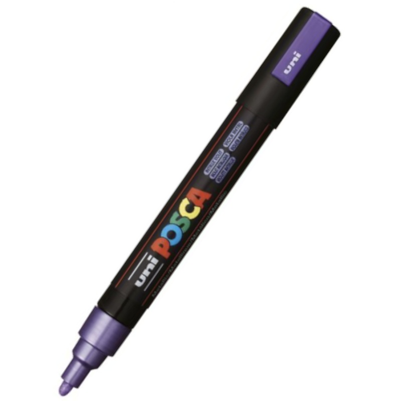 POSCA PC 5M Paint Marker Metallic Violet