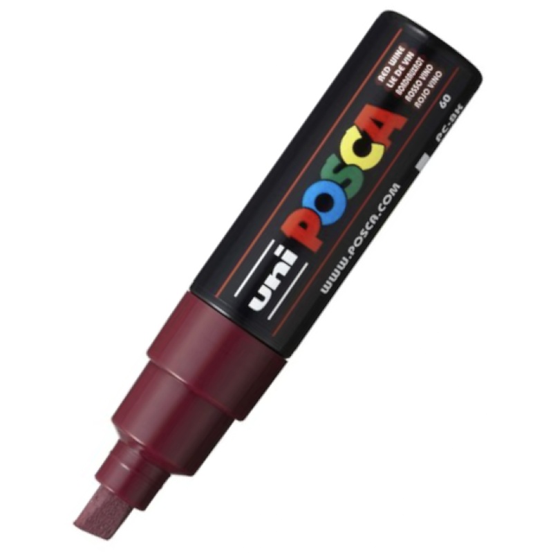 POSCA PC 8K Paint Marker Red Wine