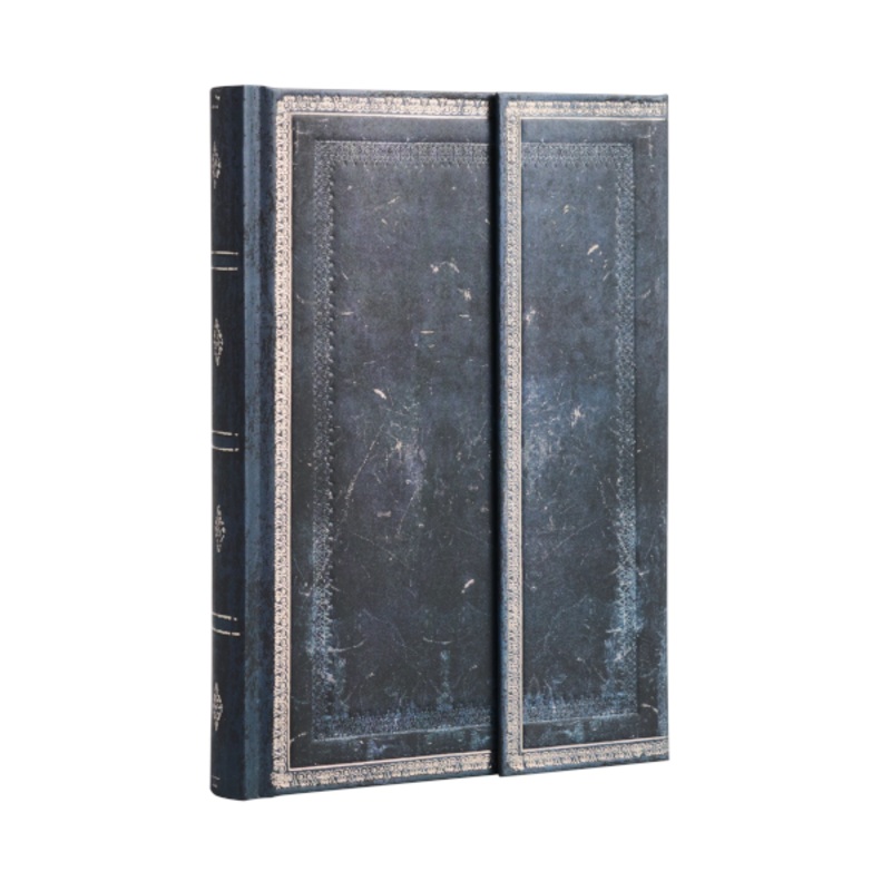 Paperblanks Old Leather Collection Inkblot - Midi - Blank