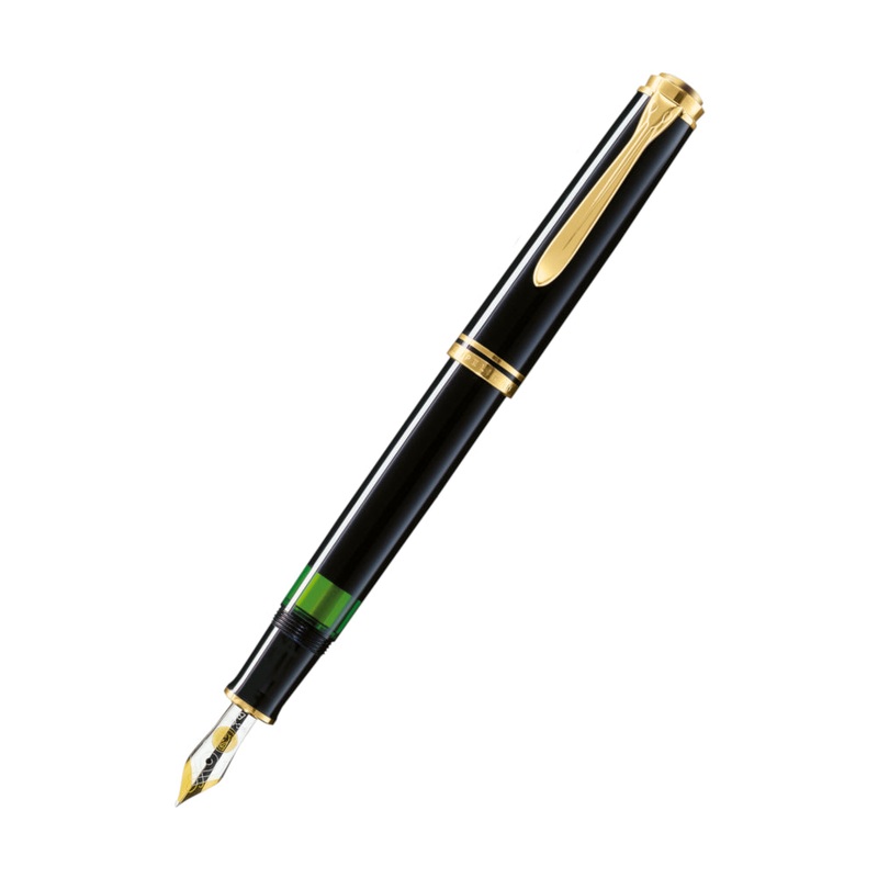Pelikan M400 Fountain Pen - Souveran Black