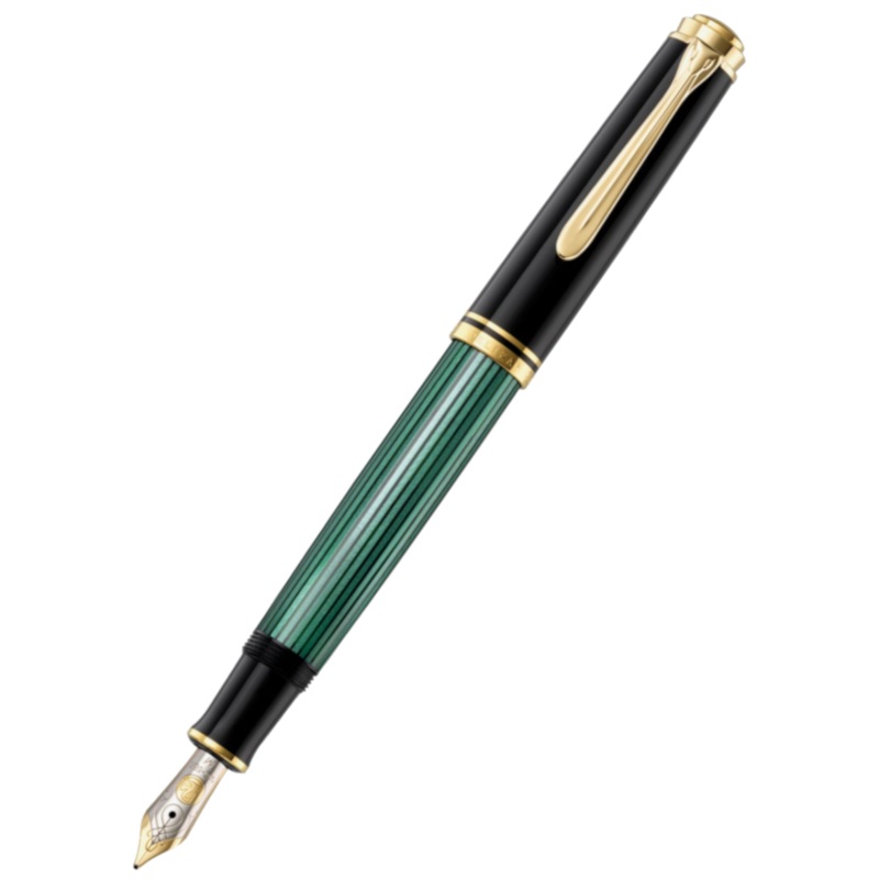 Pelikan M600 Fountain Pen - Souveran Black Green