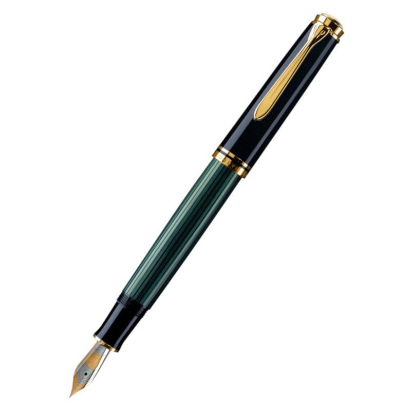 Pelikan M800 Fountain Pen - Souveran Black Green