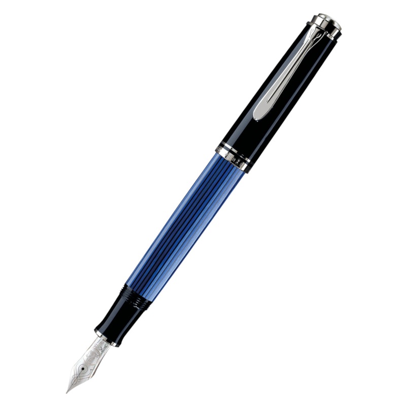 Pelikan M805 Fountain Pen - Souveran Black Blue