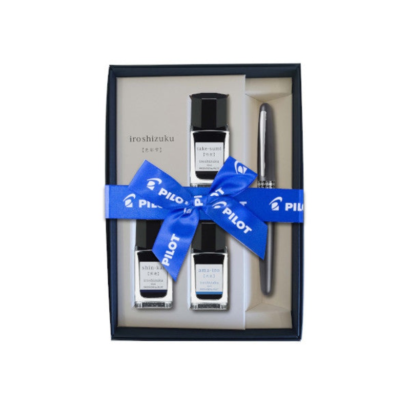Pilot Metropolitan MR3 Fountain Pen Gift Set - Grey Houndstooth Fine