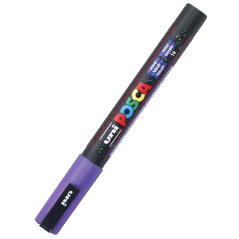POSCA PC 3M Paint Marker Glitter Violet