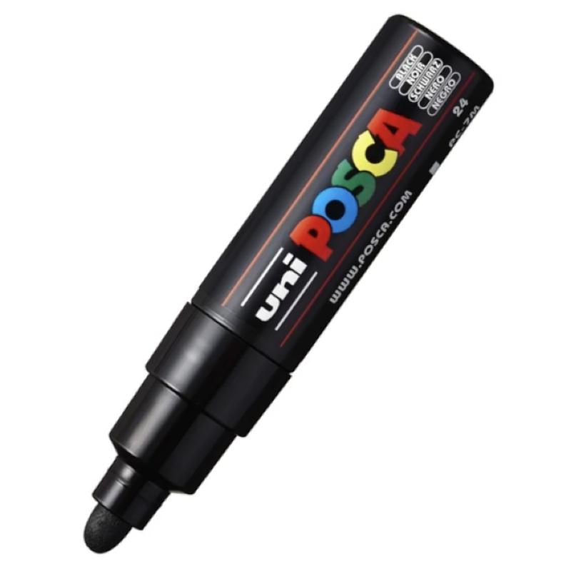 POSCA PC 7M Paint Marker Black