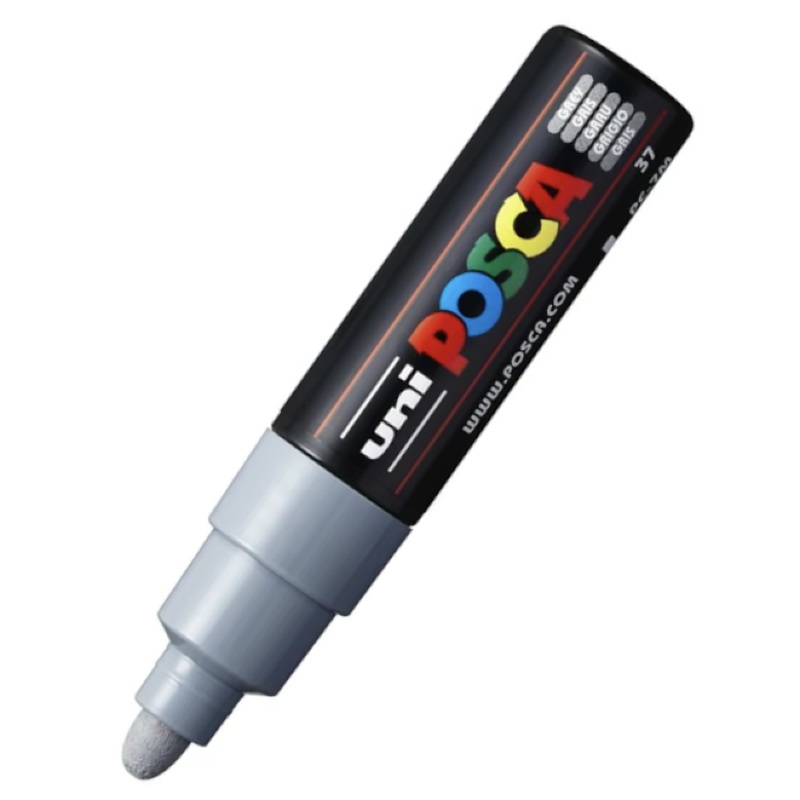 POSCA PC 7M Paint Marker Grey