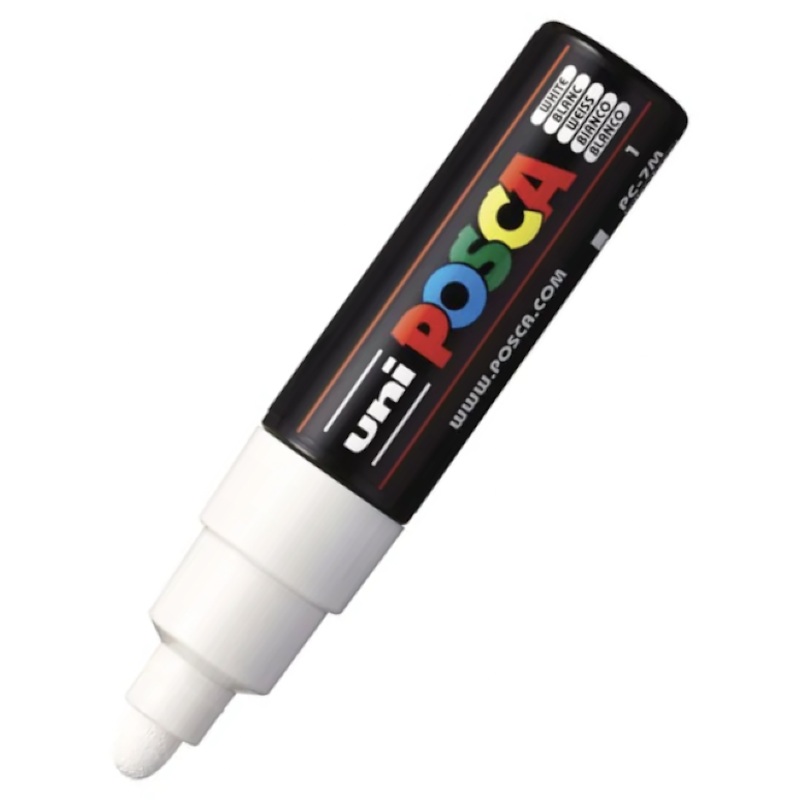 POSCA PC 7M Paint Marker White