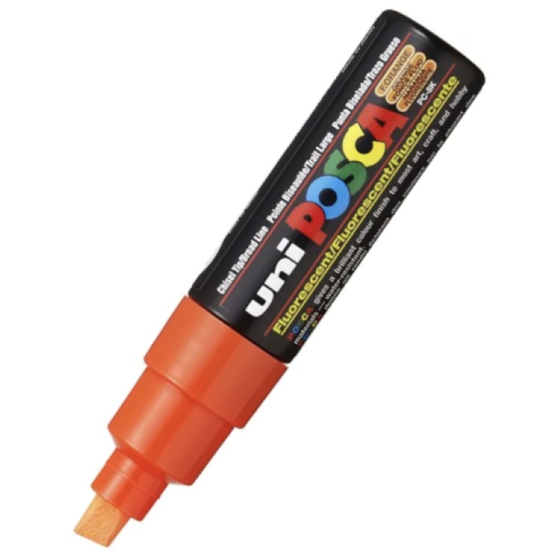 POSCA PC 8K Paint Marker Fluoro Orange